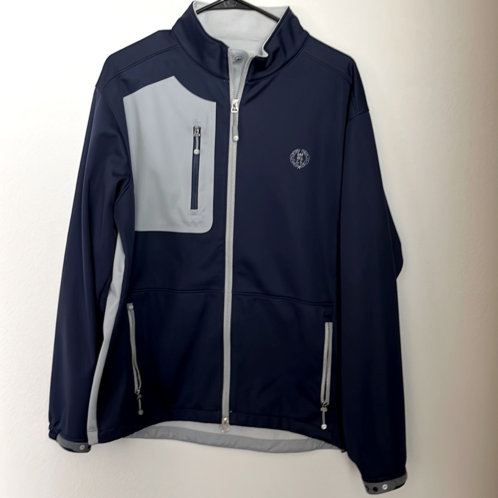 Peter Millar Full Zip Golf Jacket (Medium)